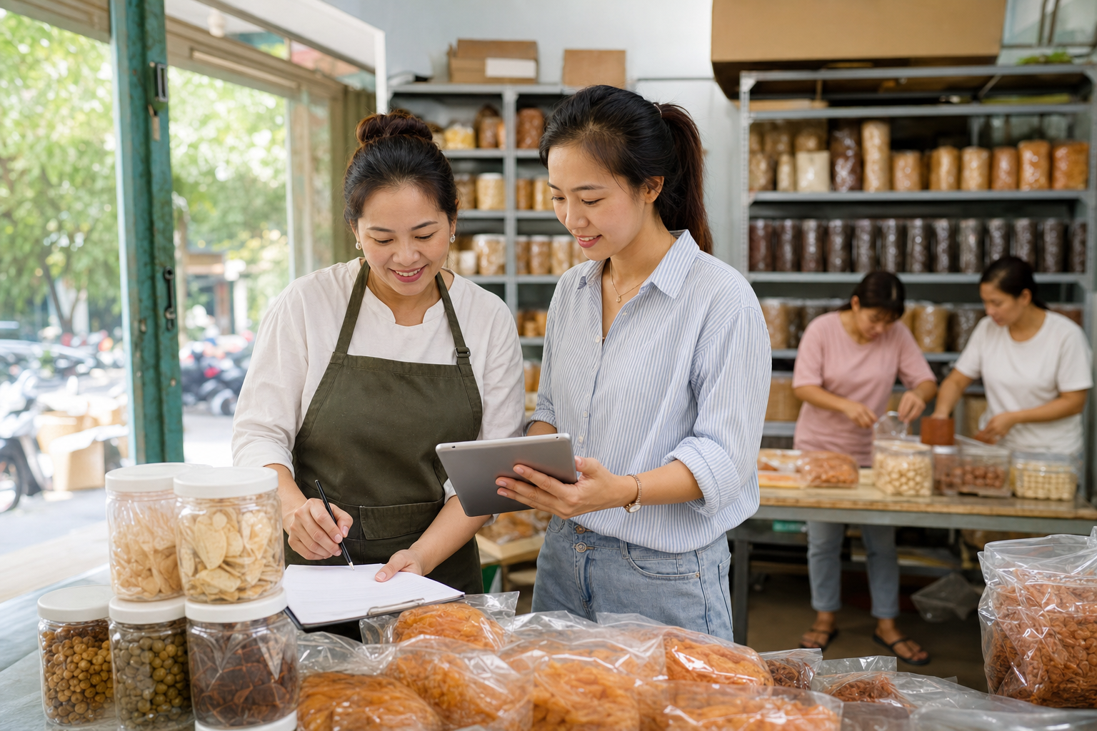 Vietnam banking and SME-finance operations context.