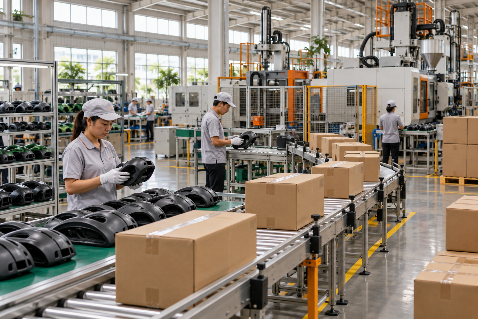 Illustrative editorial image for Bestway opens automated sports-goods factory at VSIP Can Tho.