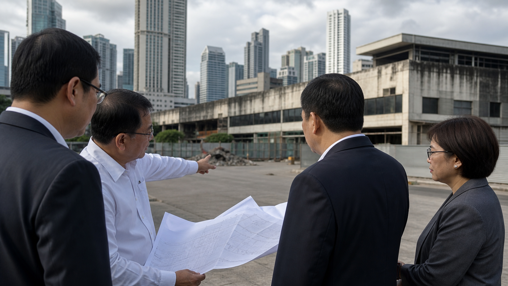 Story-specific raster photograph illustrating DOF completes sale of Makati property for PhP1 Billion, boosts revenues for national development.
