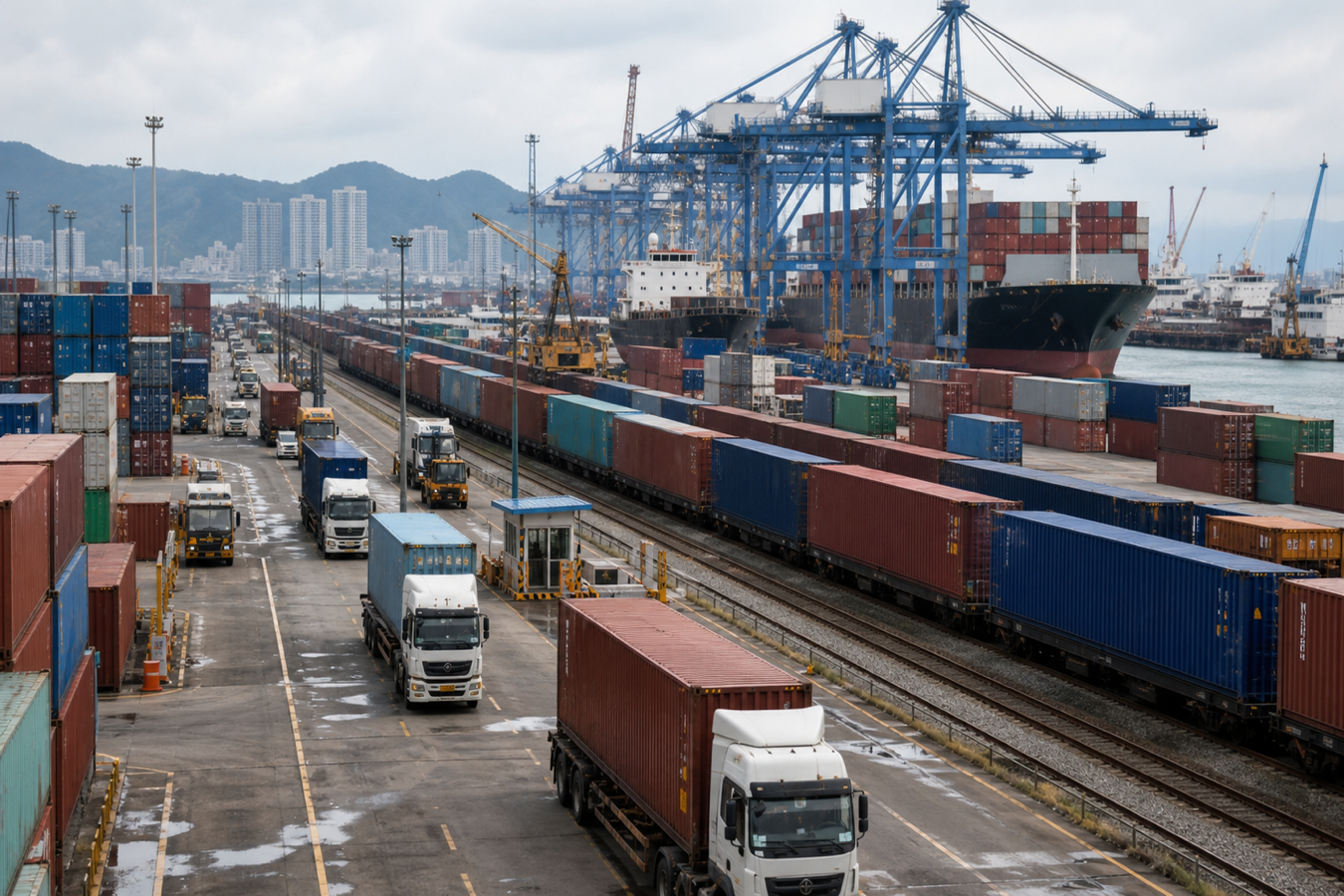 Project-finance and trade-corridor visual for UK-backed investment capacity in Indonesia.