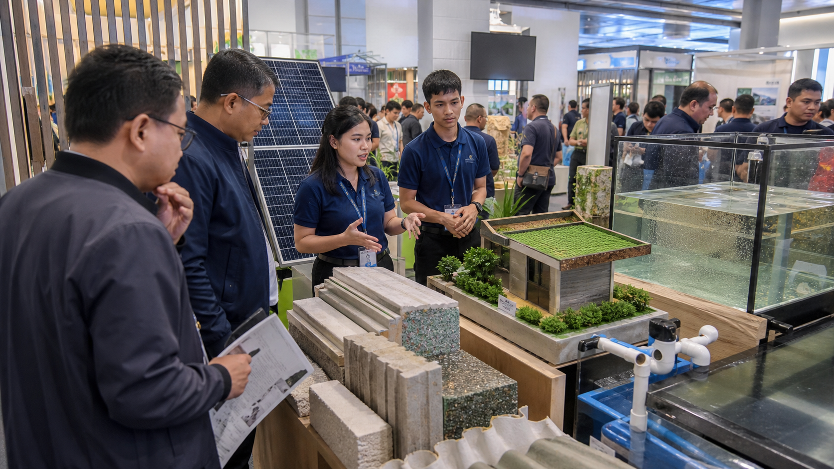 Story-specific raster photograph illustrating DOST, SM Prime, and ARISE Phl partner anew to bring SUSTEX 2026:Highlights greener technologies for a more resilient Phl.